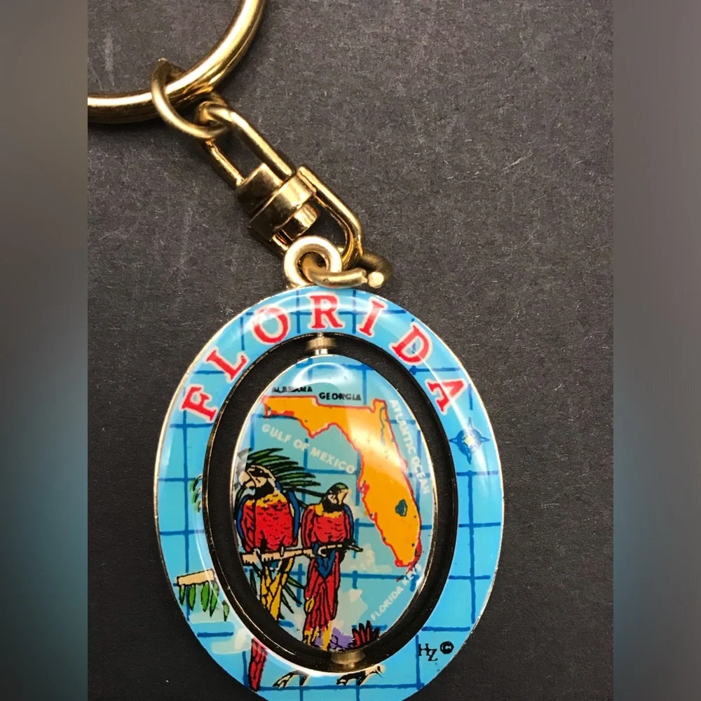 Item 510 Florida Spinner Keychain